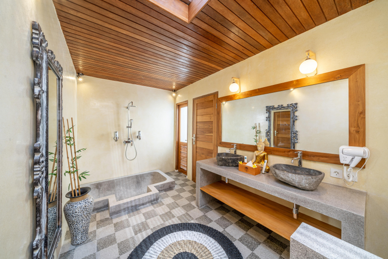 Bathroom 4, The Secret Jungle Villas Seminyak, Badung