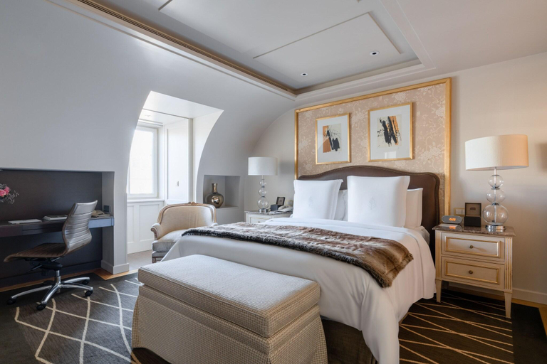 Bedroom 3, Four Seasons Hotel des Bergues Geneva, Genève
