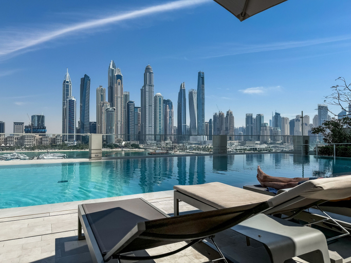 Sport & Beauty, High floor Panoramic 2BR & Private Beach, Dubai