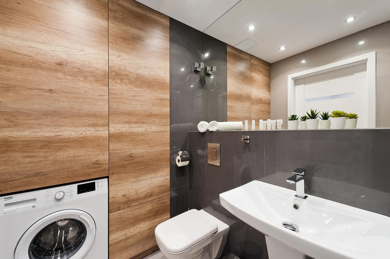 Bathroom 3, Central Apartments by Bed&Bath, Kraków City