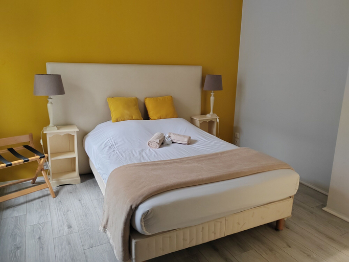 Bedroom 3, Hôtel Au Grand Duquesne, Seine-Maritime