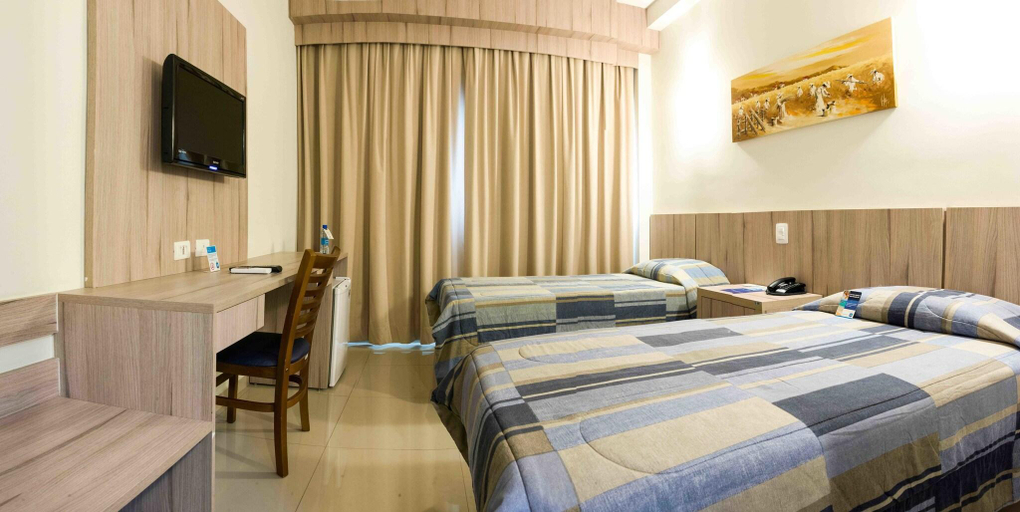 Bedroom 2, Hotel Estação 101, Itajaí