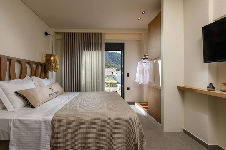 Bedroom 2, Ammothines Beach Suites, East Macedonia and Thrace