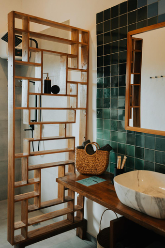 Bathroom 5, Disini Lombok ECO Sky House with Sea view, Lombok