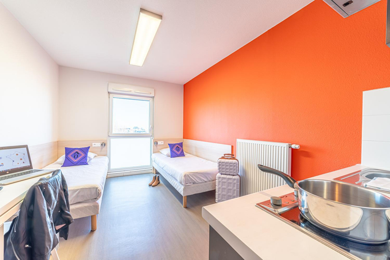 Bedroom 3, Montempo Apparthotel Toulouse Balma, Haute-Garonne