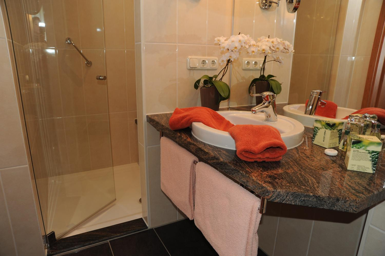 Bathroom, Hotel Goldner Anker, Vogtlandkreis