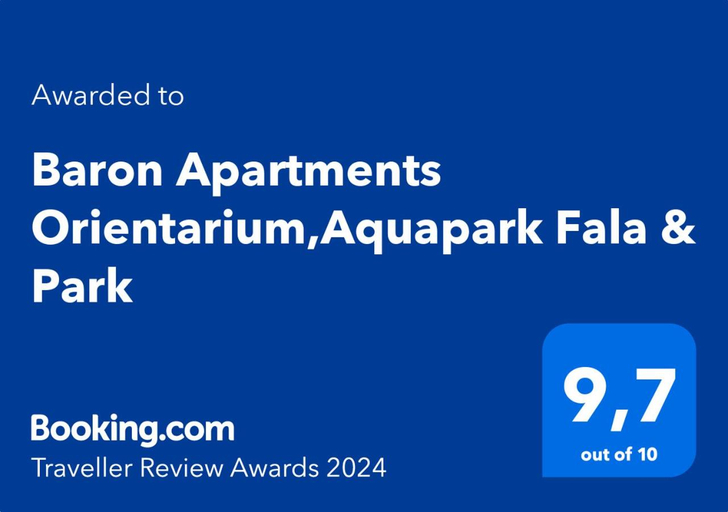 2, Baron Apartments Orientarium,Aquapark Fala & Park, Łódź