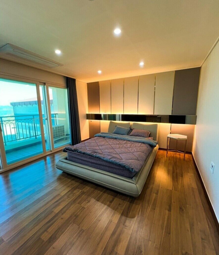 Bedroom 1, Kkomasi pension, Boseong