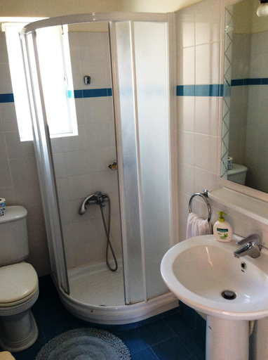 Bathroom 2, Angelica Villas Hotel Apartments, Peloponnese