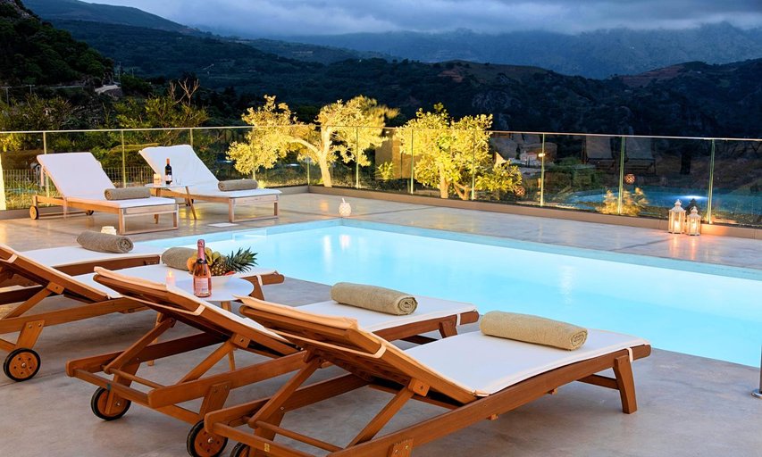 Swimming pool 3, Villa Barozziana Private Heated Pool & Jacuzzi, Crete