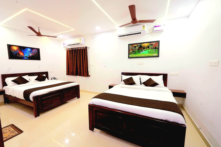 Bedroom 3, MM COMFORT INN, Puducherry