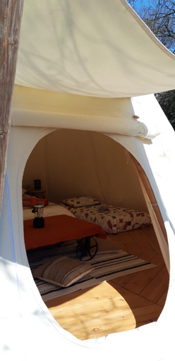 Bedroom 3, Le tipi a Marie, deconnectez- vous !!!, Tarn