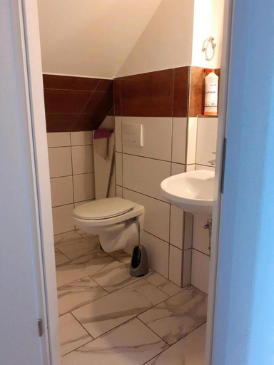 Bathroom 2, Casa Mia Russotto Zimmervermietung, Main-Kinzig-Kreis