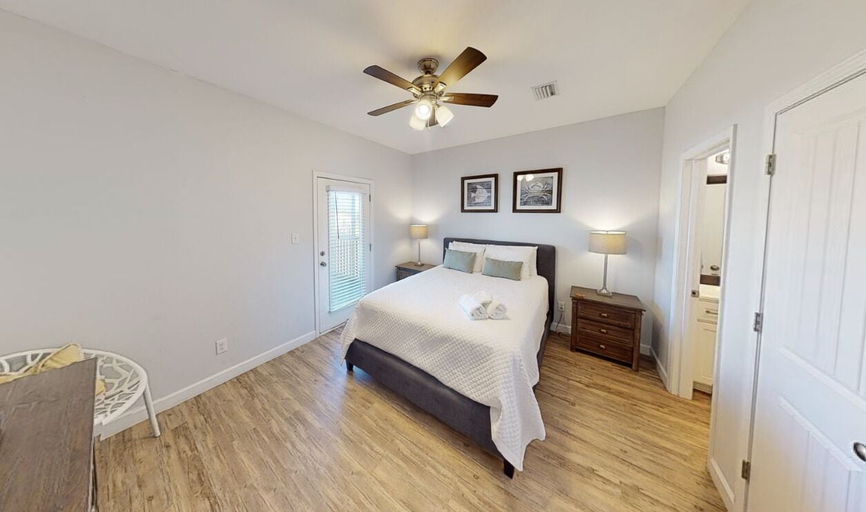 Bedroom 3, Twin Palms Beach House, Baldwin