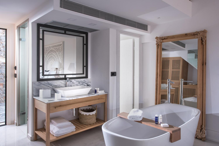 Bathroom 4, Abaton Island Resort & Spa, Crete