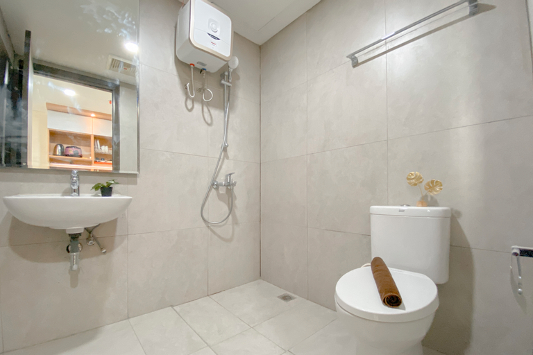 Bedroom 3, Convenient and Tidy Studio at Pollux Chadstone Apartment By Travelio, Cikarang