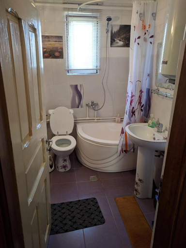 Bathroom 2, Cazare Adela, Horezu