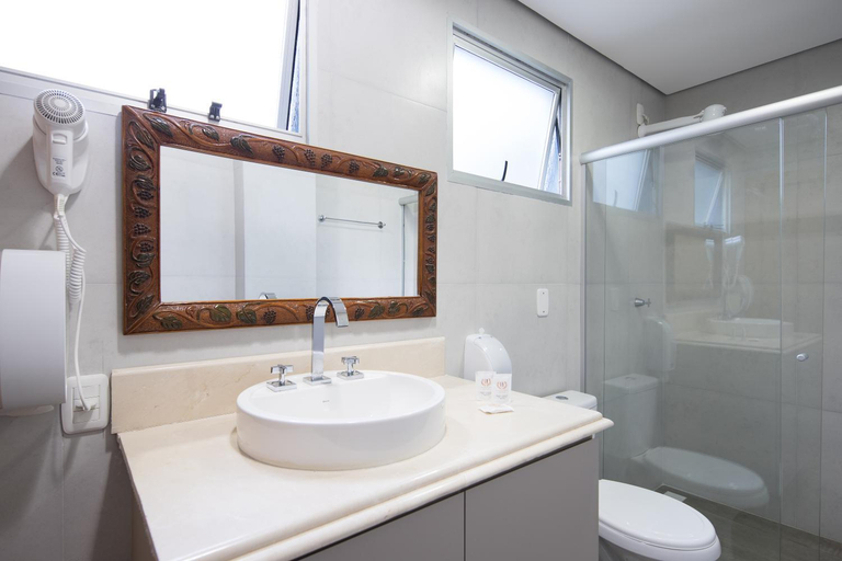 Bathroom 3, Hotel Sao Vicente, Passo Fundo