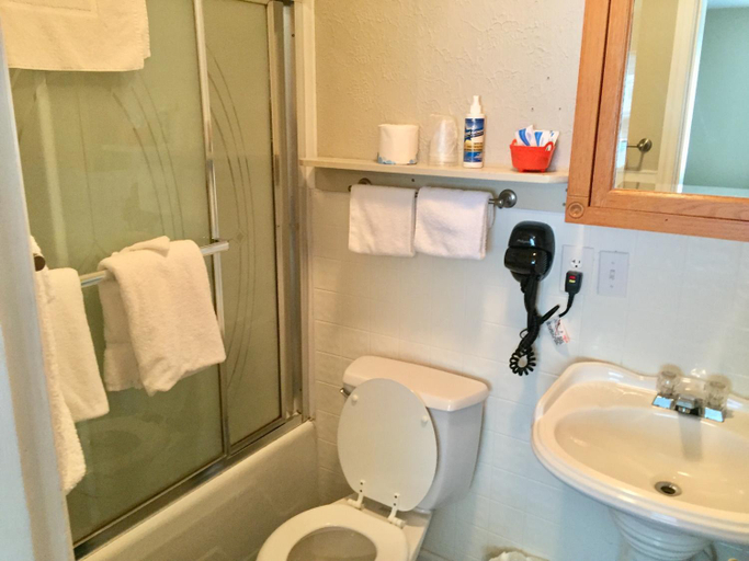 Bathroom 3, Phillips Historic Motel & Cottages, Graham