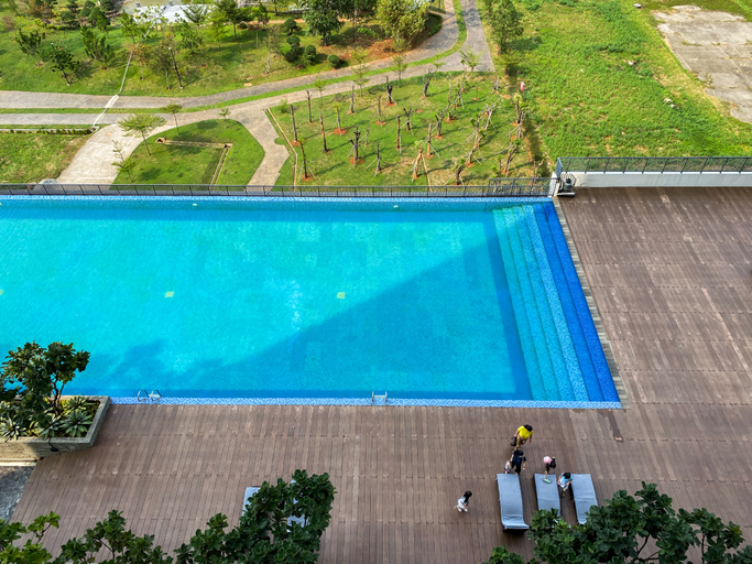 Sport & Beauty, Modern and Comfy 1BR at Vasanta Innopark Apartment By Travelio, Cikarang