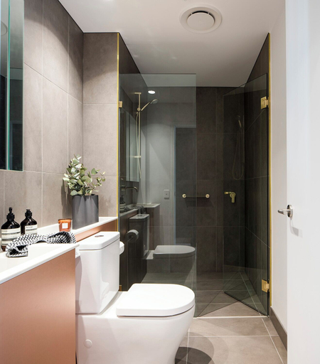 Bathroom 4, Kangaroo Point Apartments by Urban Rest, Brisbane