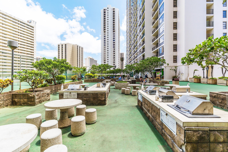 Exterior & Views 2, Waikiki Banyan 1BR Condos with No Parking, Honolulu