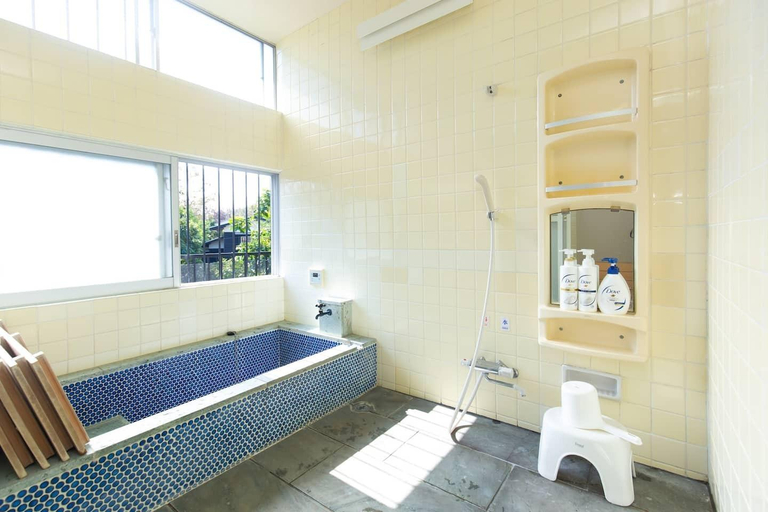 Bathroom 3, Cozy Villa with Hot Springs and Nature, Itō