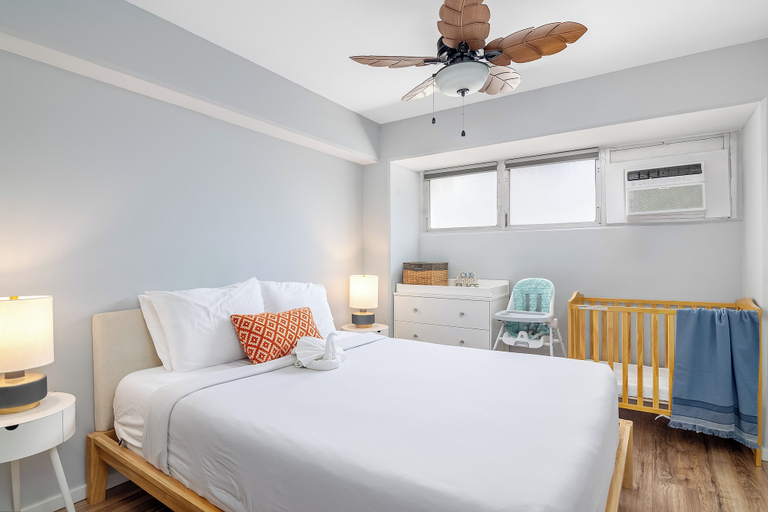 Bedroom 3, 2BR/2BA Condos in Kuhio at Waikiki with Parking!, Honolulu