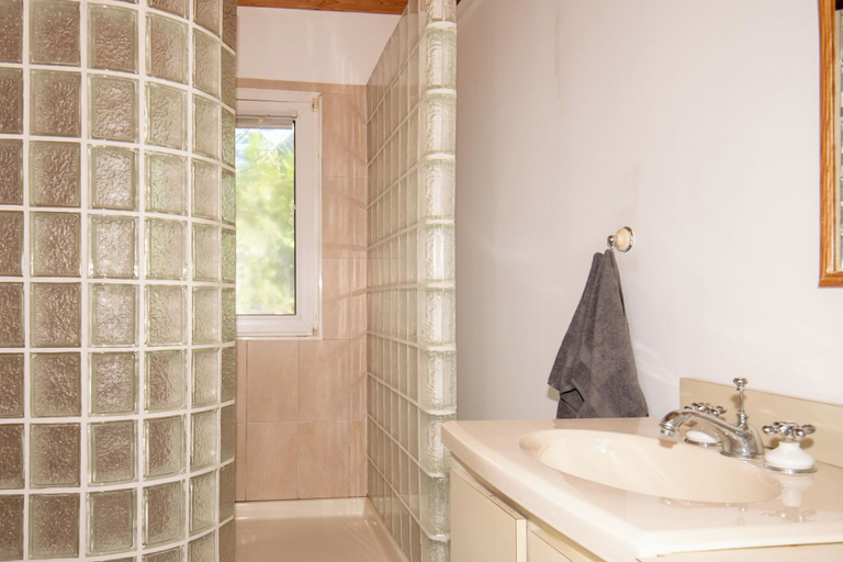 Bathroom, French Leave Delight: Beachfront Haven With Loft