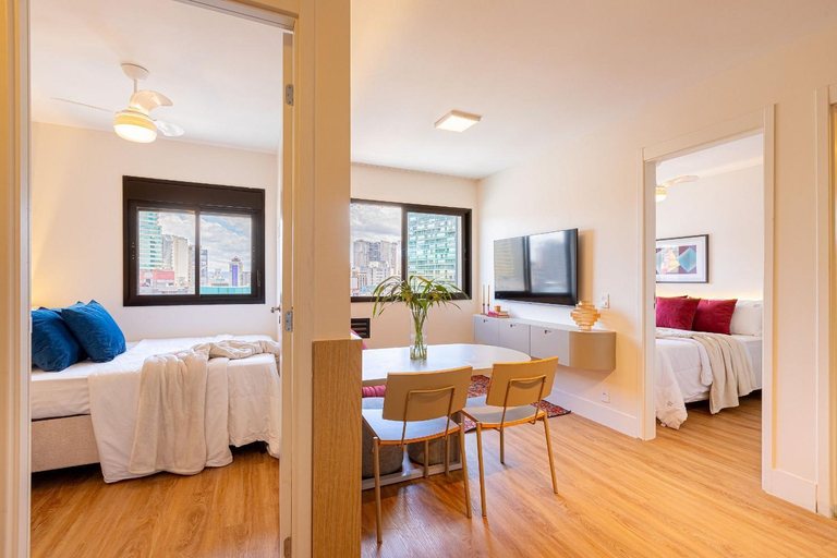 Bedroom 2, Vossa Bossa Bela Vista, São Paulo