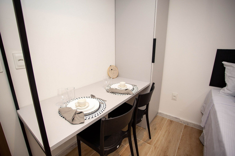 Bathroom 3, Flat moderno no Bauten 409 por Carpediem, João Pessoa