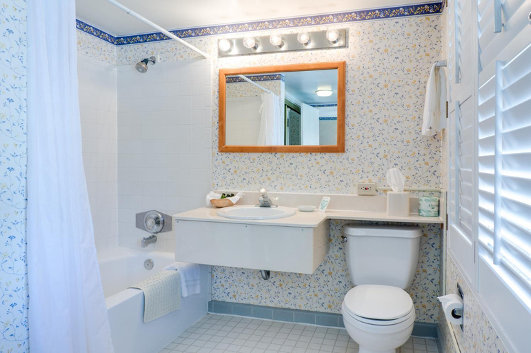 Bathroom 4, Saga Motor Hotel Pasadena, Los Angeles