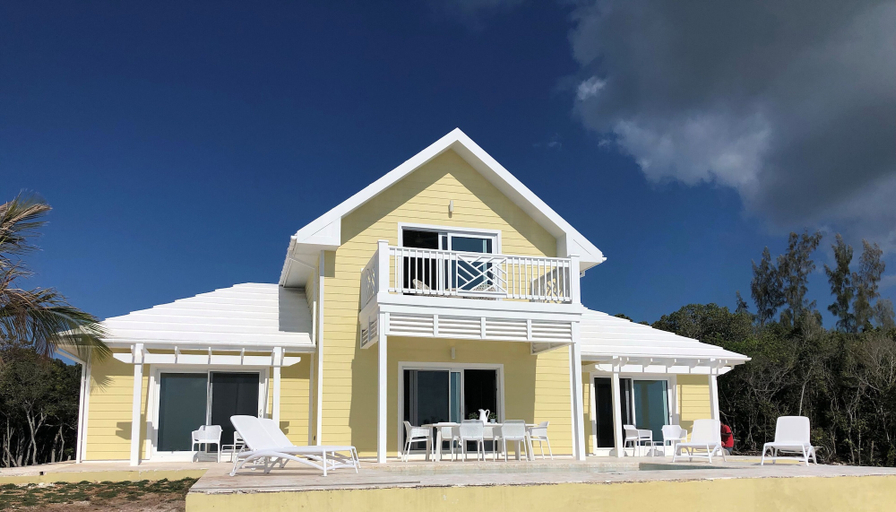 Exterior & Views, Oceanfront Elegance: New Home With Dock, Kayaks, And Pool