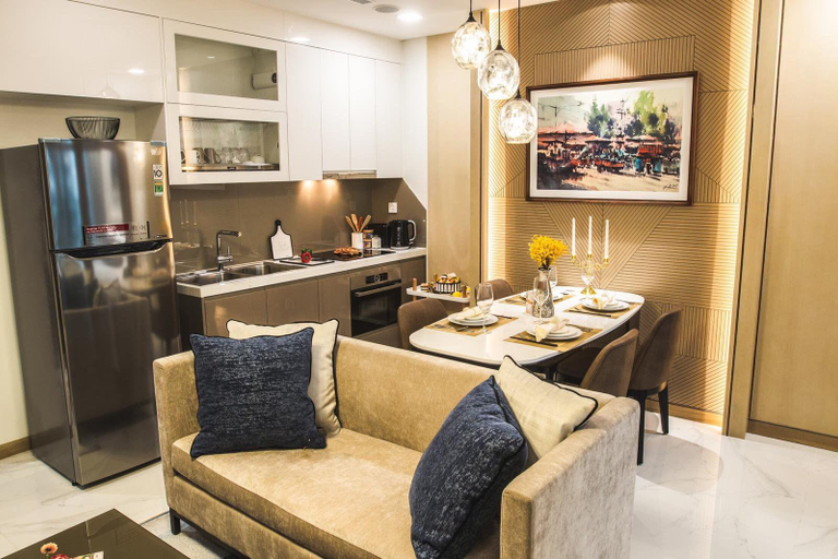 Kitchen 5, Luxury Home Landmark 81, Bình Thạnh