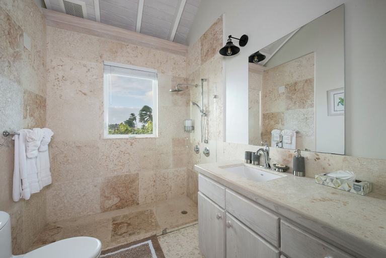 Bathroom 3, Wild Orchid Hideaway: Lux Beachfront Sanctuary