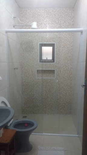 Bathroom 2, Pousada Brilho do Sol, Guarujá