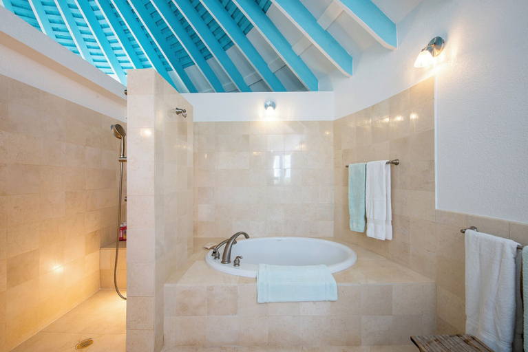 Bathroom 4, Exquisite Retreat: Contemporary Estate On Pink Sand Beach