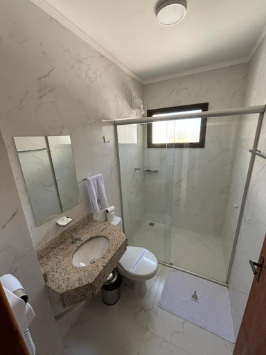 Bathroom 3, Hotel Mae Morena, Aparecida