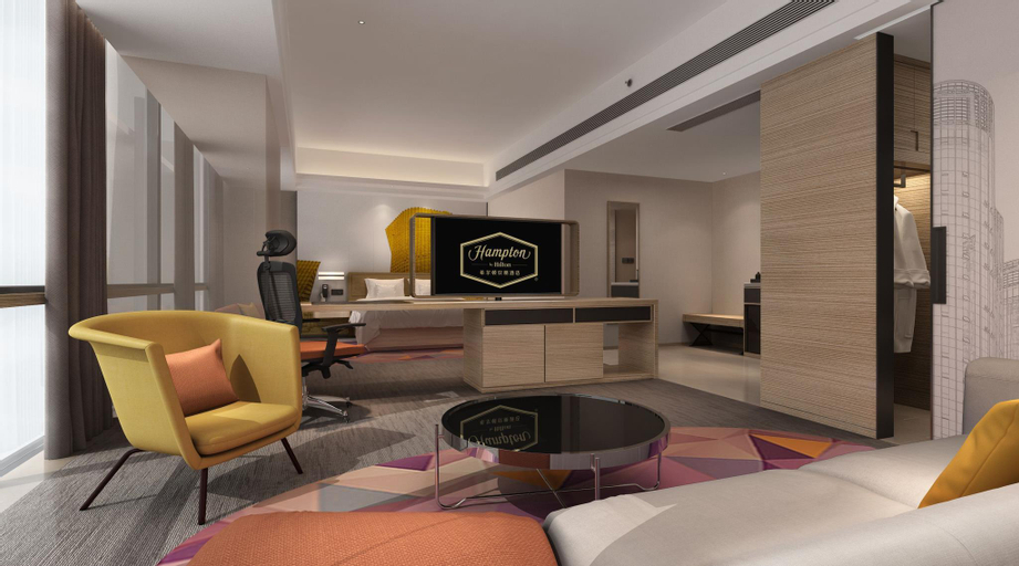 Bedroom 2, Hampton by Hilton Shunde Longjiang, Foshan