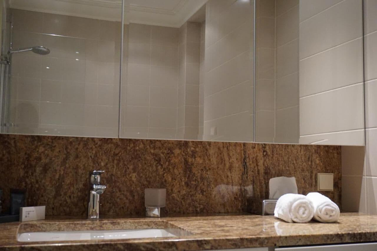 Bathroom 4, Aparthotel Wooden Villa, Riga