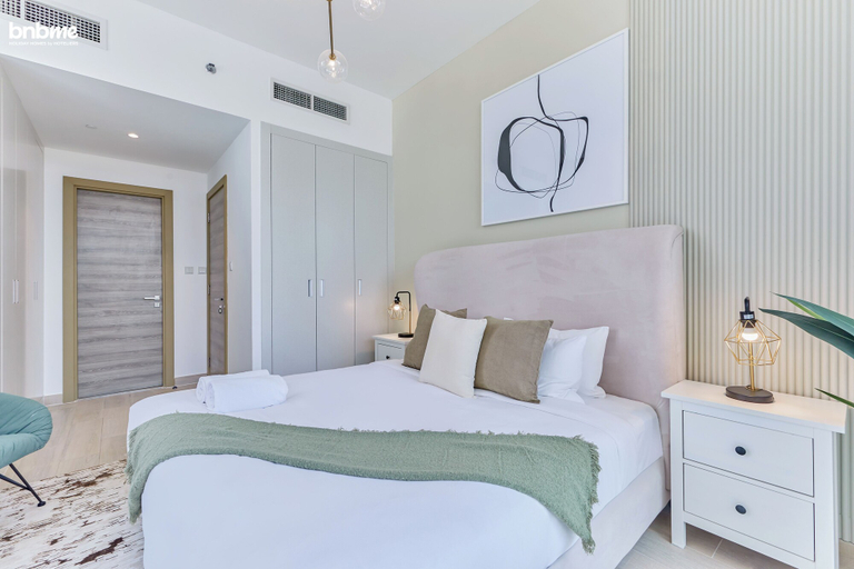 Bedroom 3, bnbme | Bloom Heights | 1 BDR, Dubai
