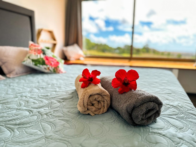 Bedroom 2, Maunga Roa Eco Lodge, ísla de Pascua