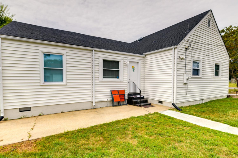 Exterior & Views 1, Hopewell Vacation Rental about 3 Mi to James River, Hopewell