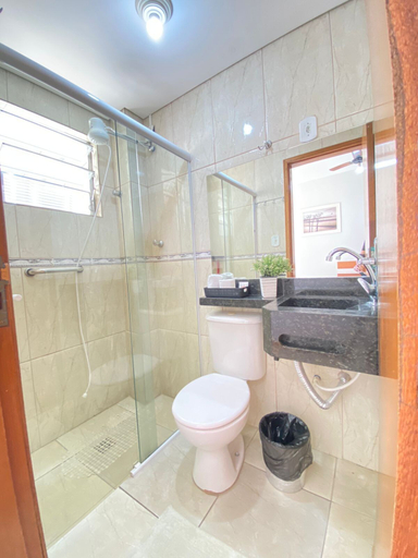 Bathroom 3, Pousada Itaguaçu, Aparecida