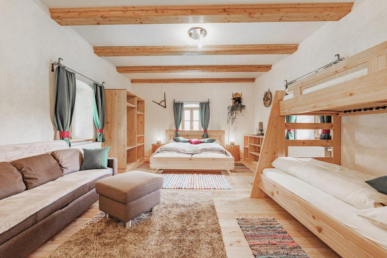 Bedroom 2, Ferienhaus Spitzenhof - Urlaub am Bauernhof, Liezen