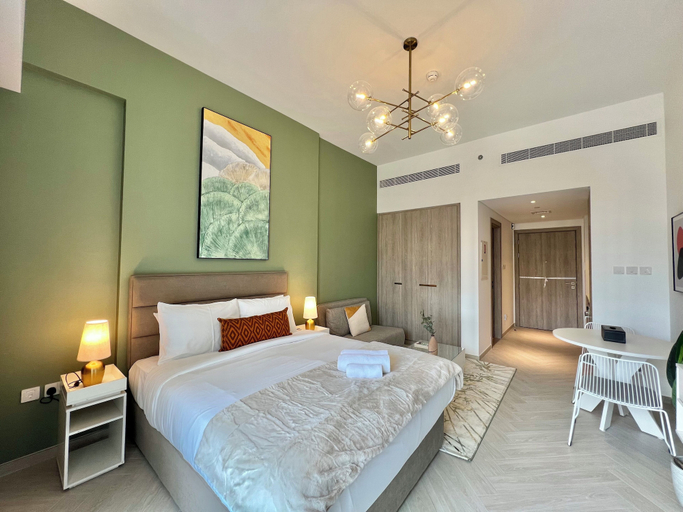 Bedroom 4, Waves - Ideal Dubai Retreat Elegant St, Dubai