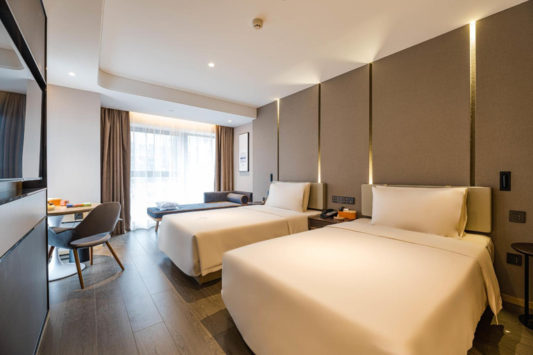Bedroom 2, Atour Hotel Hangzhou Huanglong Vanke Xueyuan Road, Hangzhou