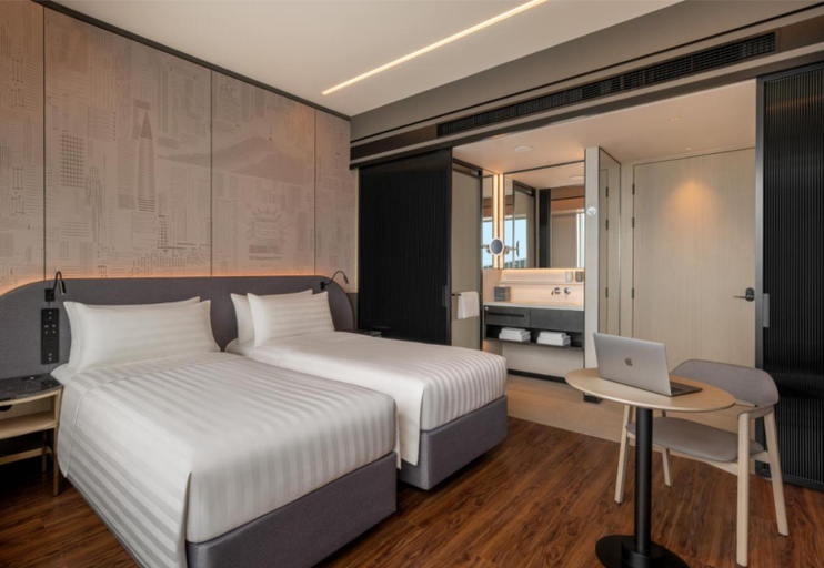 Bedroom 3, JEN Shenzhen Qianhai by Shangri-La, Shenzhen