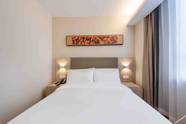 Bedroom 2, Hanting Hotel Dingzhou Jungong Road, Baoding