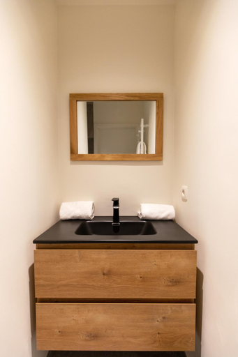 Bathroom 2, GUILLEMINS STATION FLATS, Liège